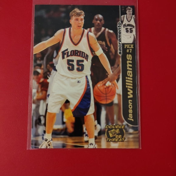 NBA Other - Jason Williams 1998-99 Press Pass Double Pass Rookie #6 White Chocolate
